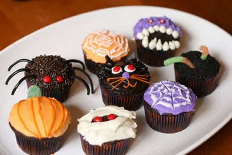 halloween cupcakes