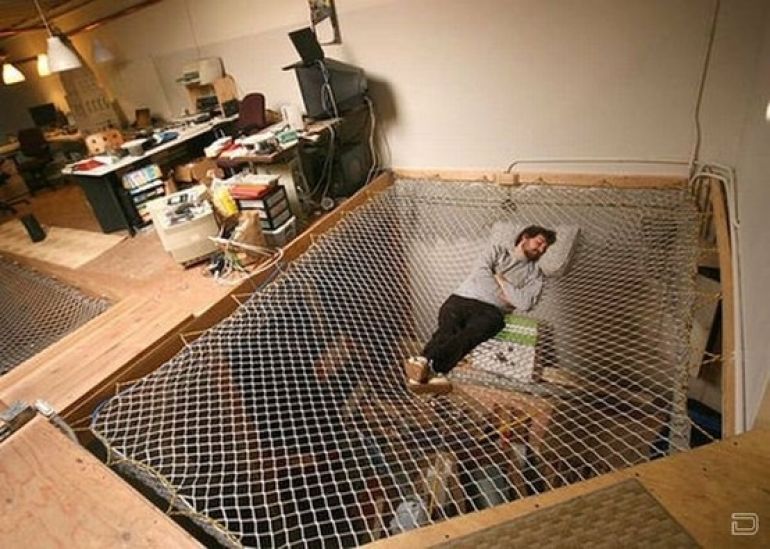 A net for sleeping in you man cave