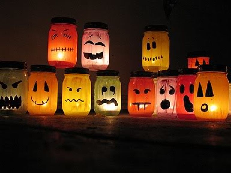 colourful lanterns