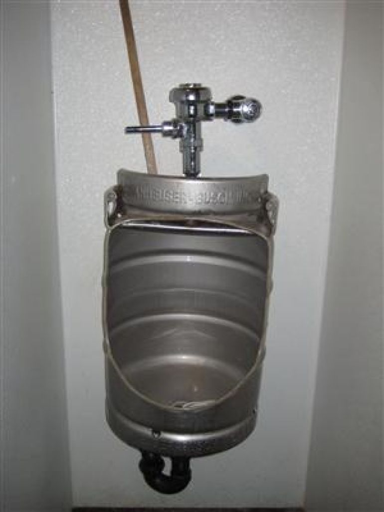 Man Cave Keg Urinal