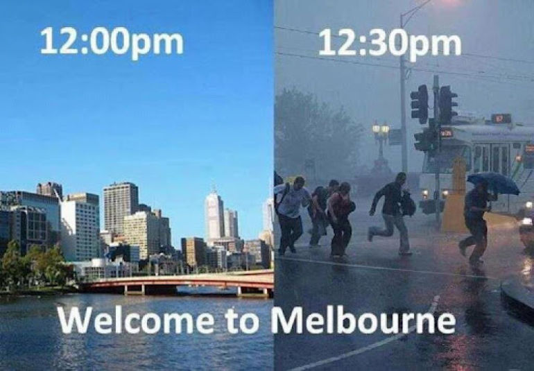 Unpredictable Weather Melbourne