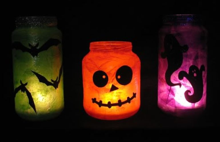 bright lanterns