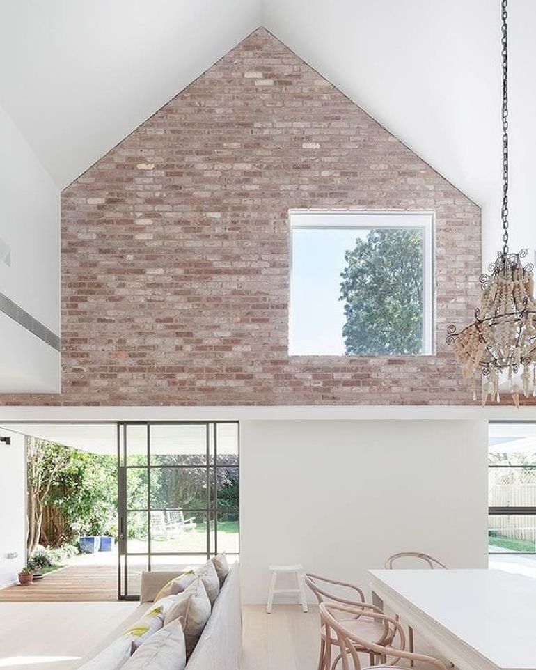 Recycled Brick Feature Wall