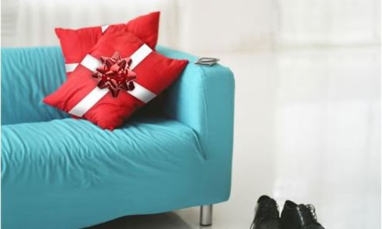 couch pillow presents