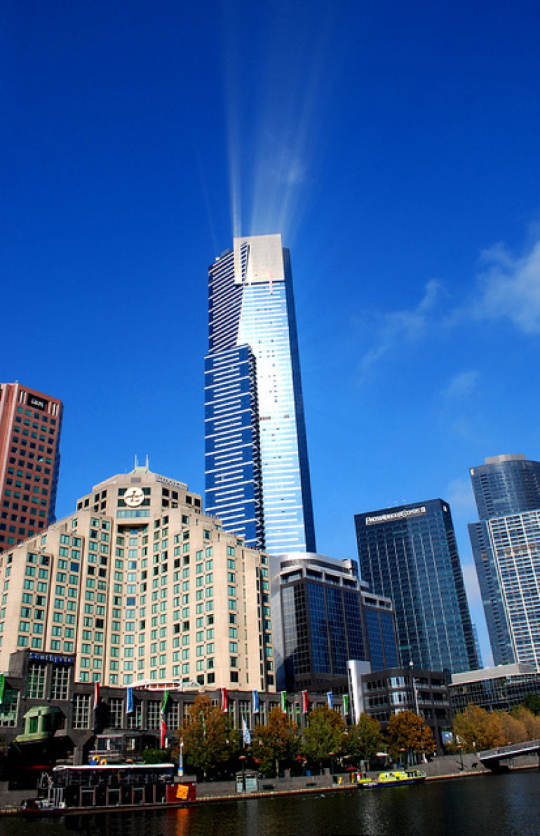 Eureka Tower Melbourne Golden Light