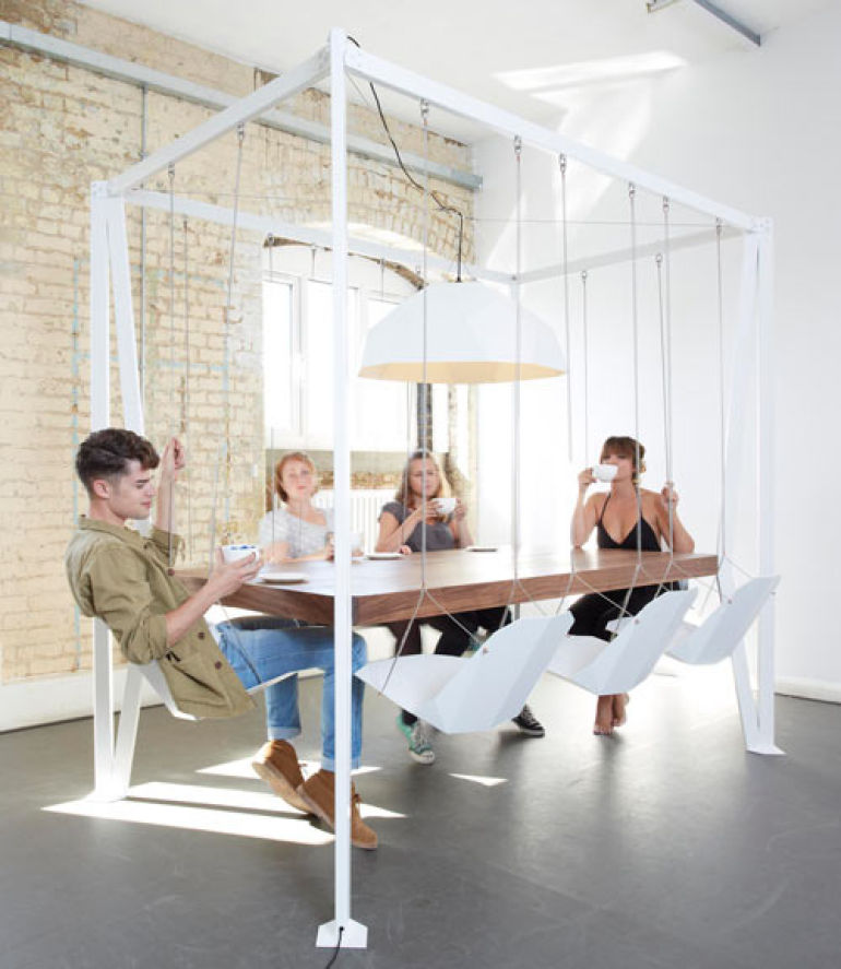 Swing Set Dining Table