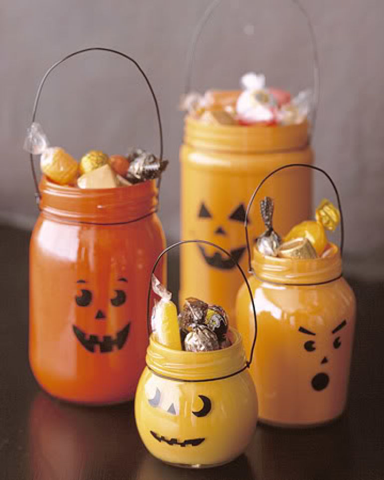 lollies in jars