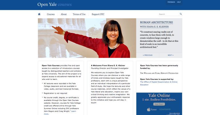 Open Yale Courses