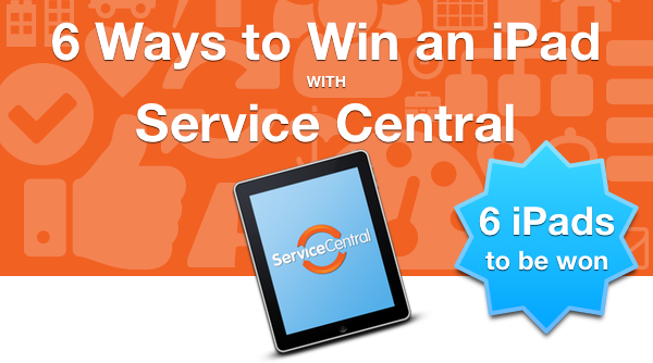 6 Ways to Win an iPad with Service Central