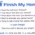 Finish My Home Logo