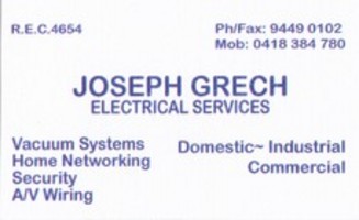 Joseph Grech Electrical Service
